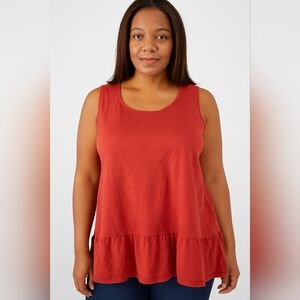 LANDS’END sleeveless top size medium